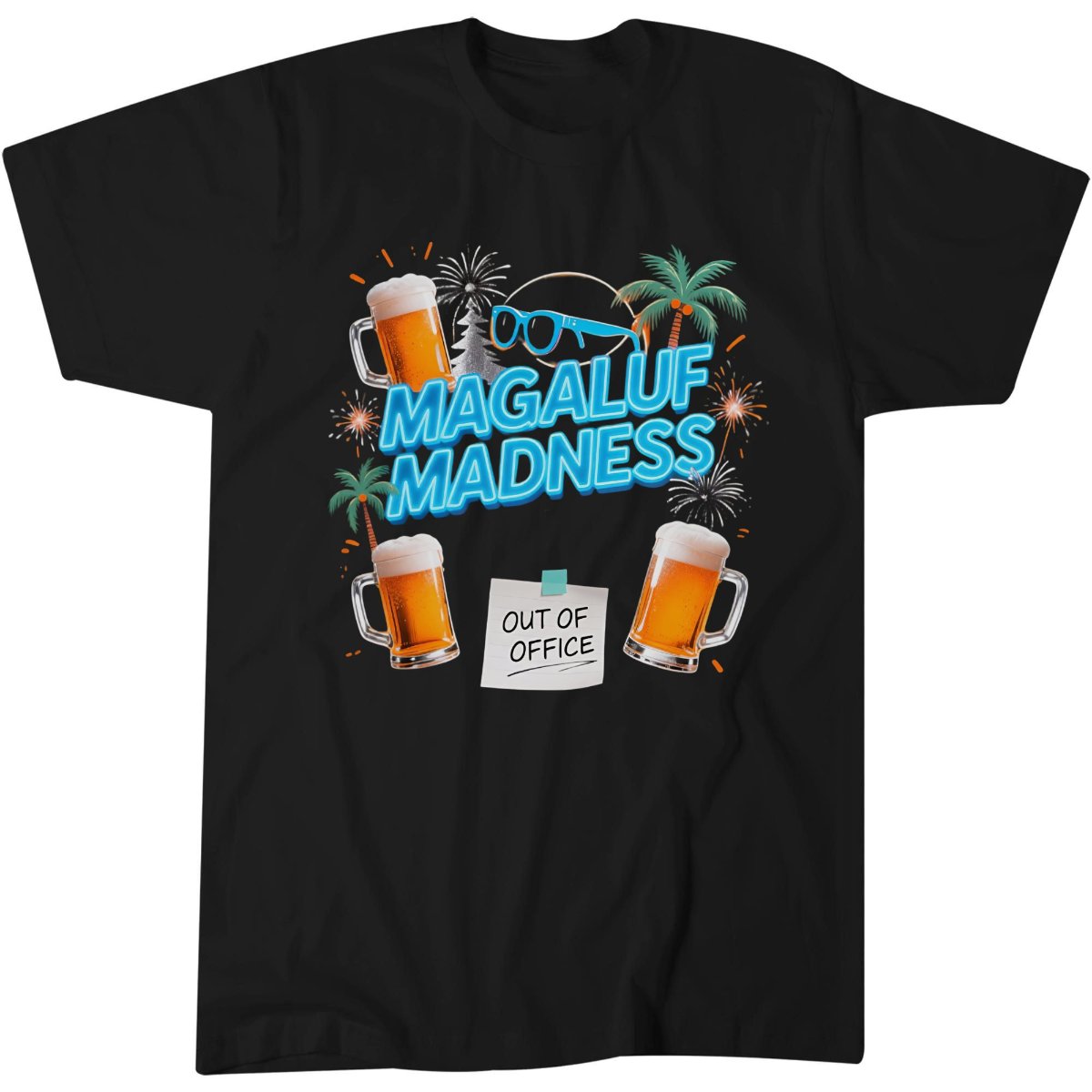 Out Of Office Benidorm Bound Shirt, Vacation Traveler Gift Tee, Retro T-Shirt 2