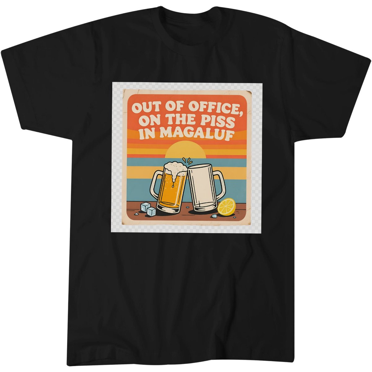 Out Of Office Benidorm Bound Shirt, Vacation Traveler Gift Tee, Retro T-Shirt 3