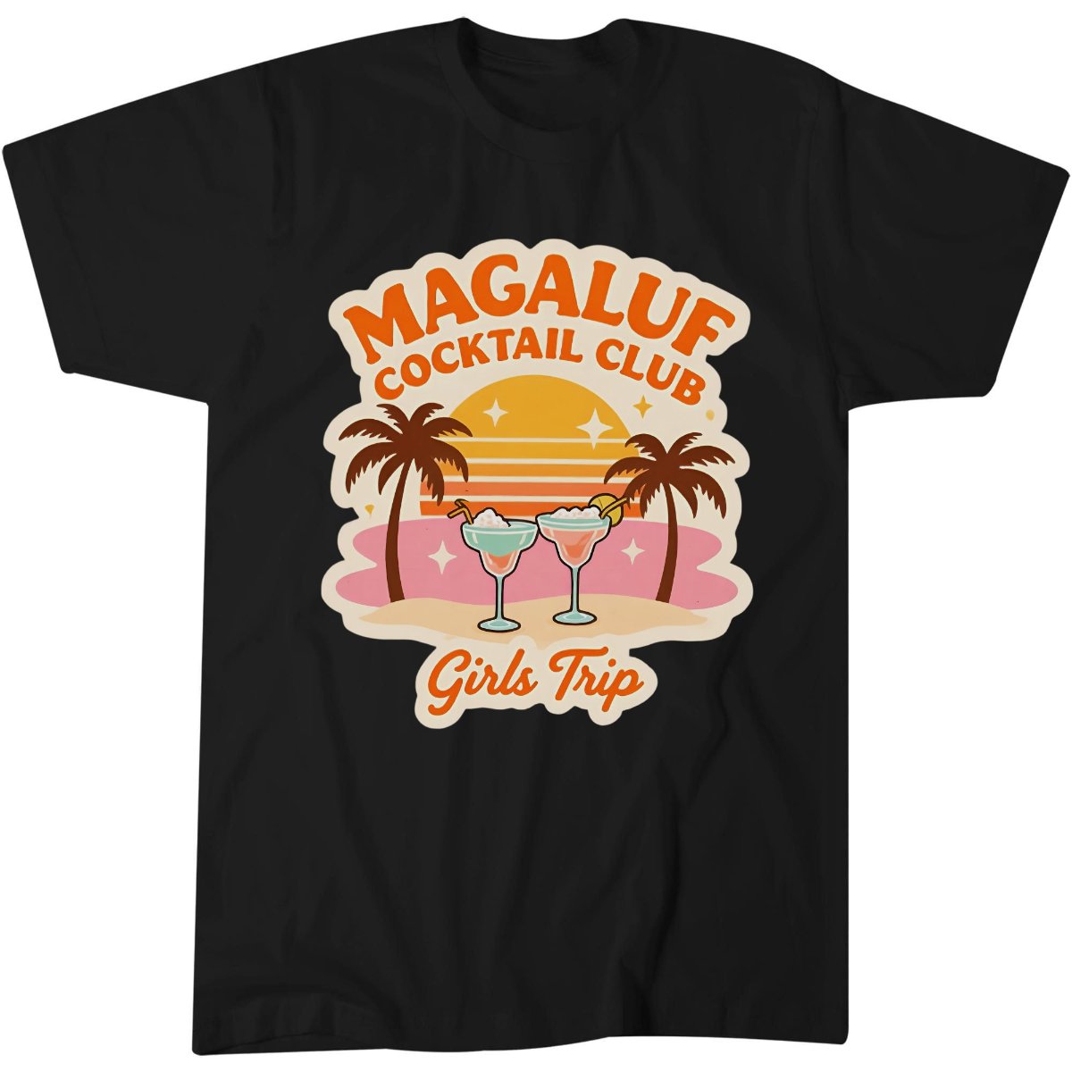 Magaluf Cocktail Club Shirt, Beach Vacation Resort Gift Idea T-Shirt