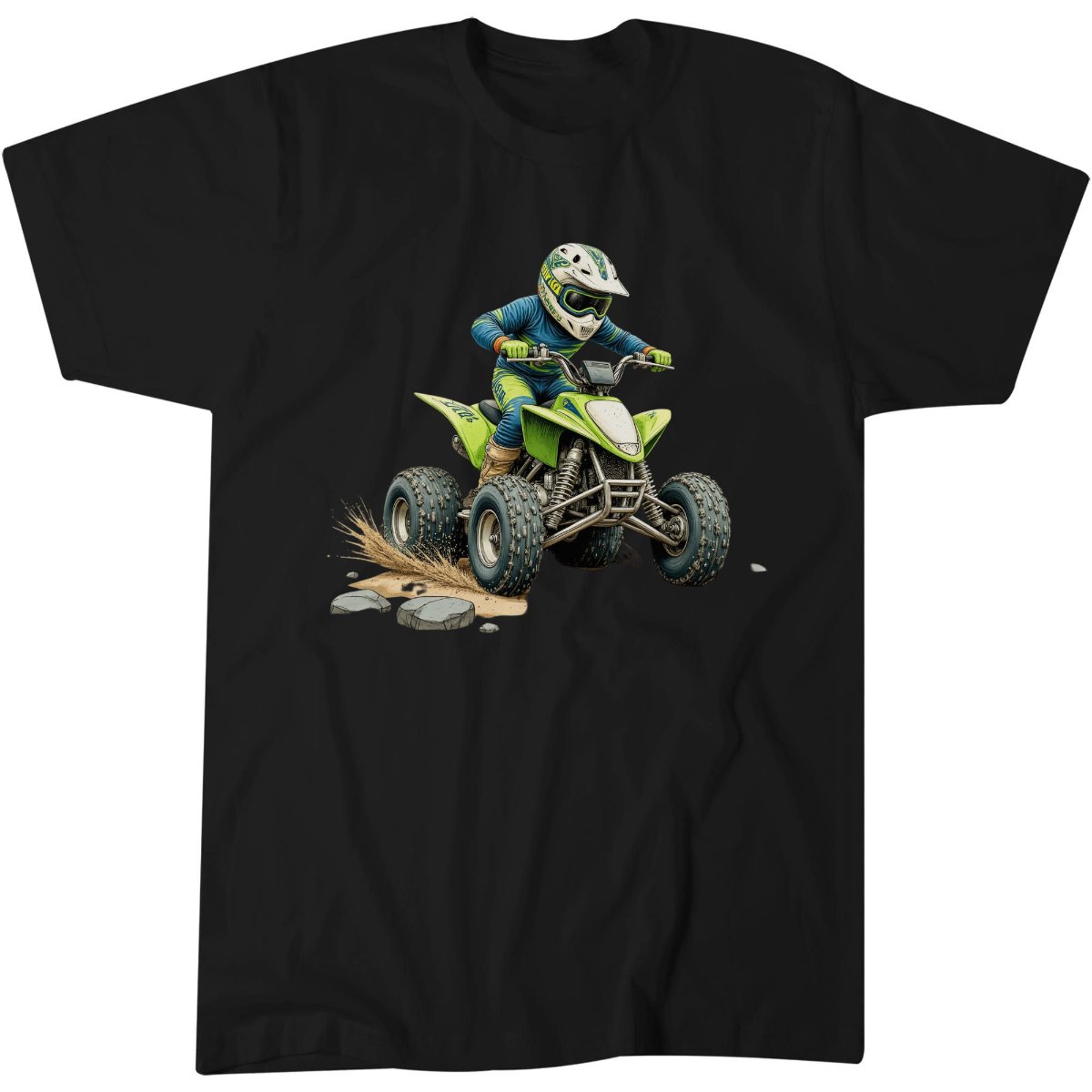 Motorcross Rider Shirt, Kids Birthday Gift Tee, Fun ATV T-Shirt