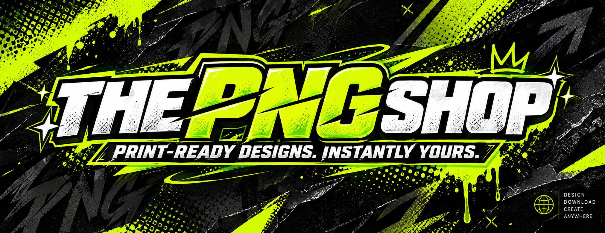 downloadable designs from The PNG Shop